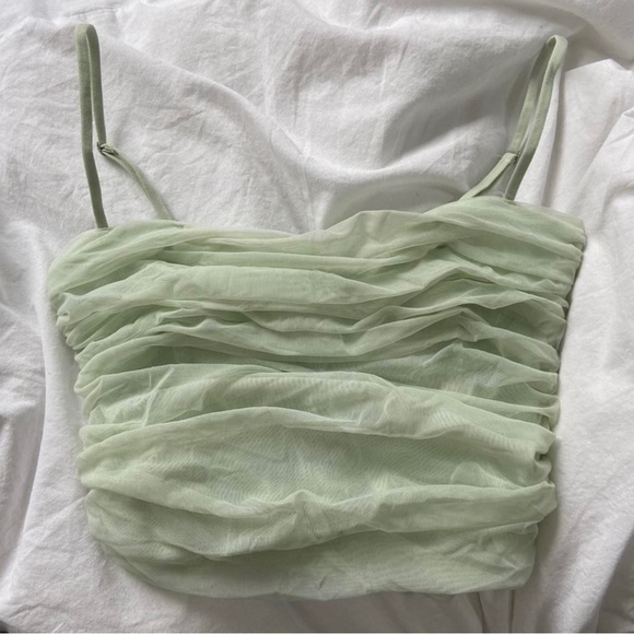 Aritzia Tops - Aritzia The Ten by Babaton Luxor Tank - Fleecy Green - Size 0